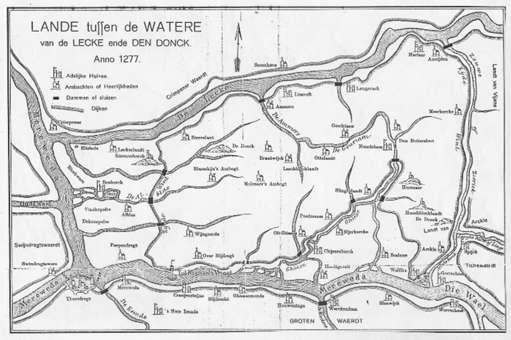 750 jaar geleden — de Alblasserwaard